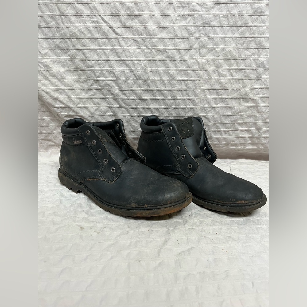 Rockport mens waterbroof booties size 8